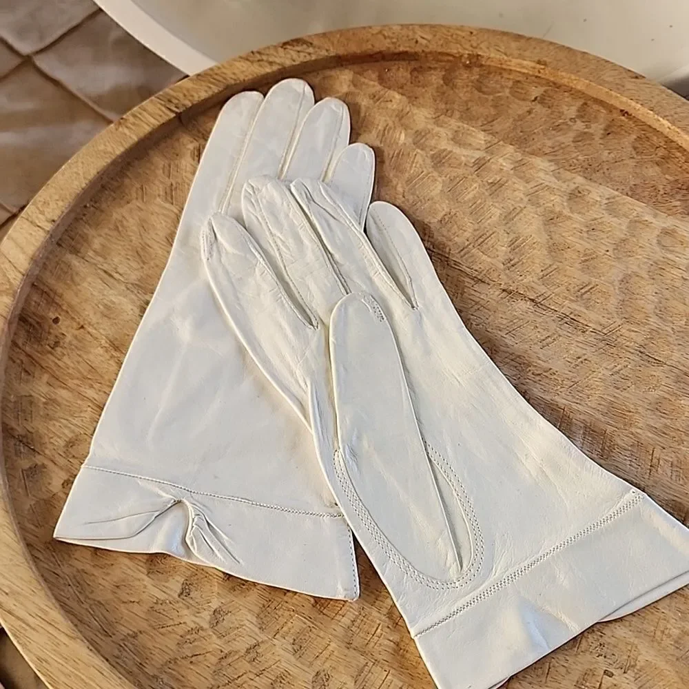Vintage Alexette Kid Leather Size 6 3/4